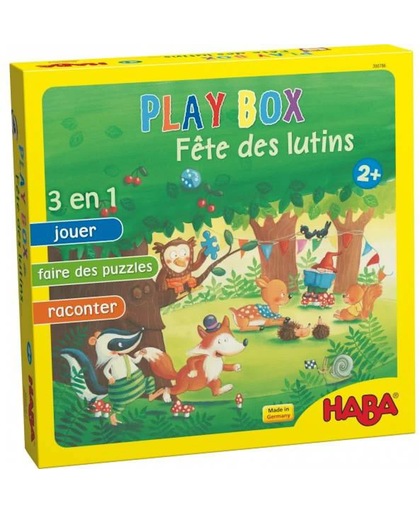 Haba - Spel - Speelpret - Kabouterfeest - Franse doos