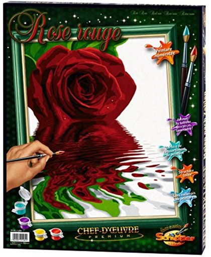 Schipper 609130521002 Rose Rouge Schilderij