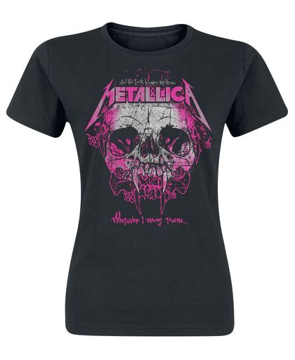 Metallica Wherever I May Roam Girls shirt zwart
