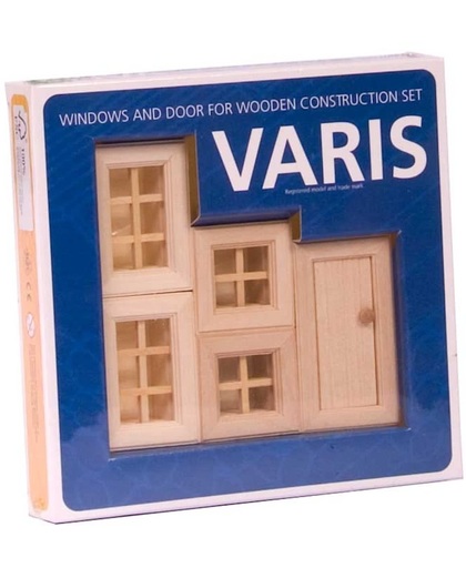 Varis Toys - Bouwdoos - Ramen en Deuren I - 5 stuks