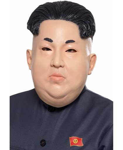 Kim Jong Un masker voor volwassenen - verkleedmasker