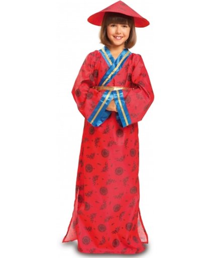 Rood Chinees kostuum voor meisjes