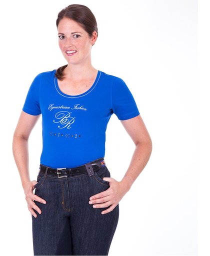 BR dames T-shirt Lake City Olympic Blue mt L