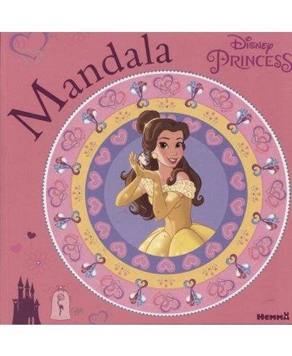 kleurboek Jeugd / Mandala's voor kids  - Disney Prinsessen