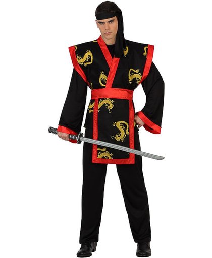 Verkleedkleding voor volwassenen - Samurai - Maat XL