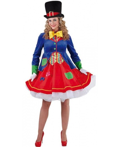Luxe clowns jurkje Lucky voor dames 42 (xl)