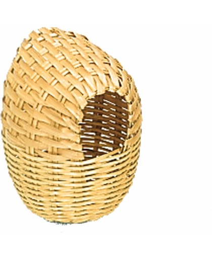 Nobby nest korf gevlochten met kokos 11 x 16 cm - 2 ST