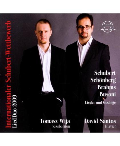 Internationaler Schubert-Wettbewerb Lied Duo 2009