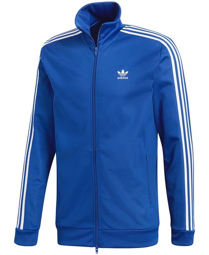 Adidas Franz Beckenbauer Tracktop Trainingsjas blauw-wit