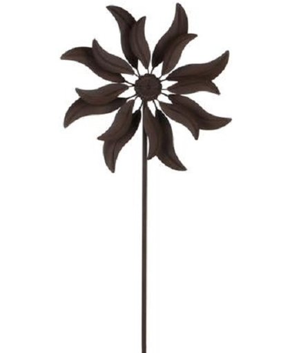 Mica Tuinsteker bloem metaal 37x15x130cm