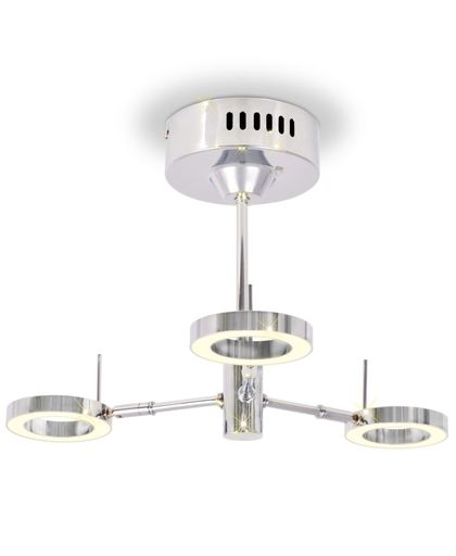 LED-plafondlamp met 3 lampen warm wit