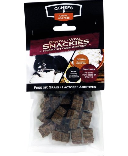 QChefs Dental Vital Snackies - Hond - Snack - 65 gr