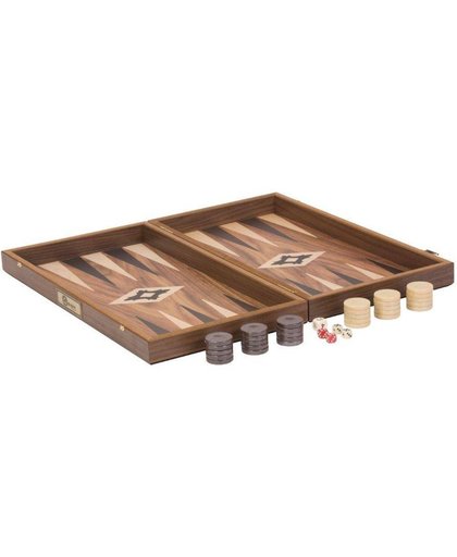 Walnoot Backgammon Set- 3 kgs. 47 x 50 x 7 cm.