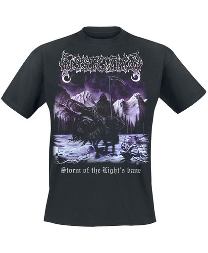 Dissection Storm of the light&apos;s bane T-shirt zwart