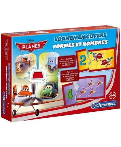 Clementoni Vormen & Cijfers - Planes