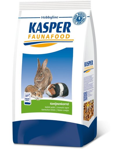 Kasper Faunafood Hobbyline Konijnenkorrel - Konijnenvoer - 4 kg