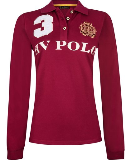 HV Polo Favouritas Eques LS - Polo Shirt - Roja - M