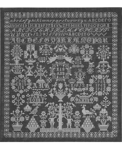 borduurpakket 39-7339 merklap, anno 1852