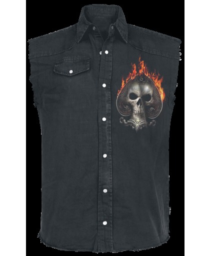 Spiral Ace Reaper Overhemd (mouwloos) zwart