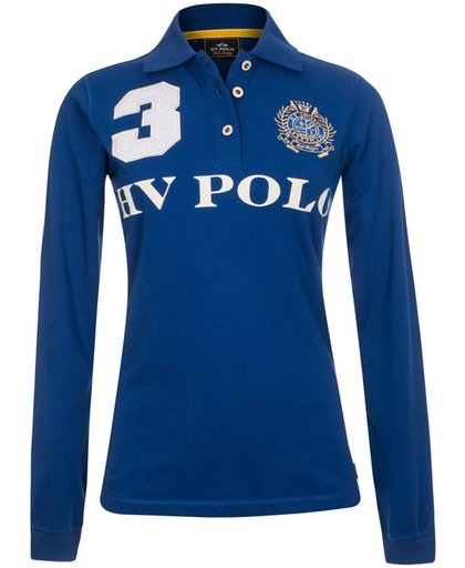 HV Polo Favouritas Eques LS - Polo Shirt - Royal Blue - L