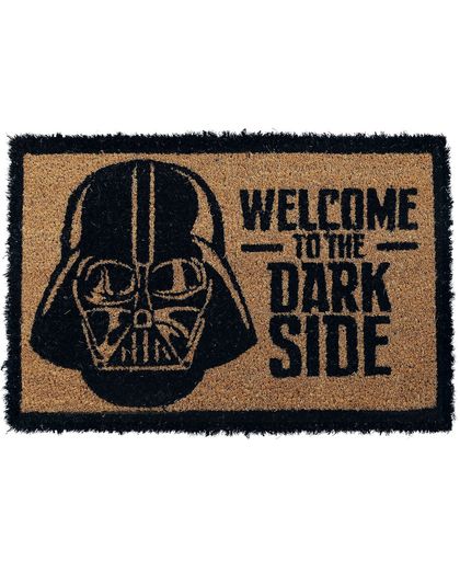 Star Wars Welcome To The Dark Side Deurmat meerkleurig