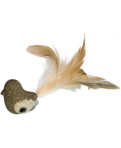 Nobby Vogel met staart en veren - 17 cm