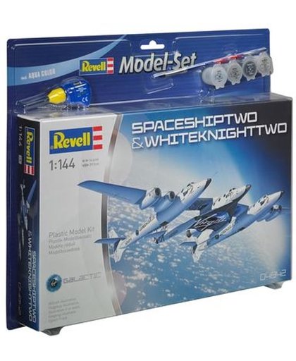 Revell Vliegtuig Space Ship Two & Carrier - Bouwpakket - 1:144