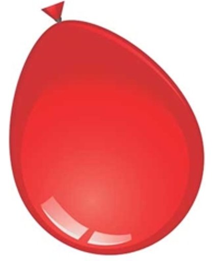 Ballonnen kristal rood (30cm, 100st)