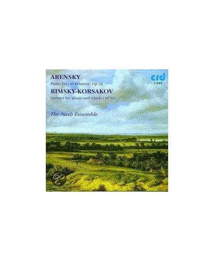 Arensky: Piano Trio in D;  Rimsky-Korsakov: Quintet