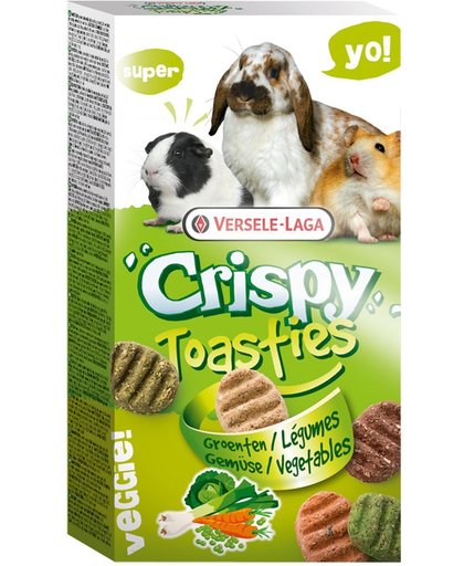 Versele-Laga Crispy Toasties Vegetables Groenten 150 g