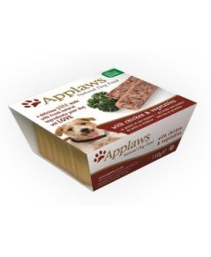 Applaws Dog - Paté with Chicken & Vegetables - 7 x 150 g
