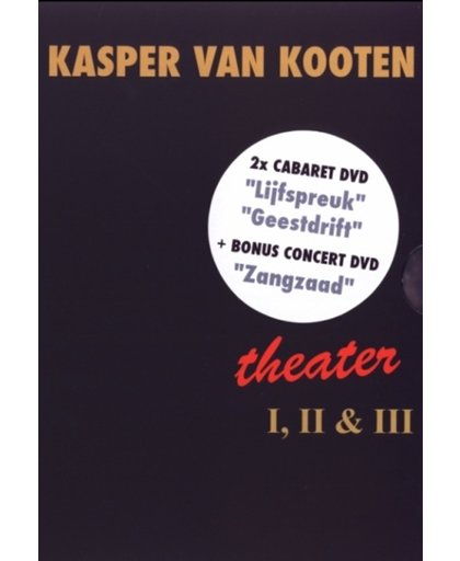 Kasper Van Kooten - Theater I, II en III (3 DVD)