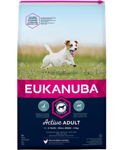 Eukanuba Dog Adult - Small Breed - Kip - Hondenvoer - 12 kg