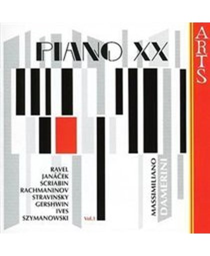 Piano XX Vol 1 - Ravel, Janacek, Scriabin, et al / Damerini