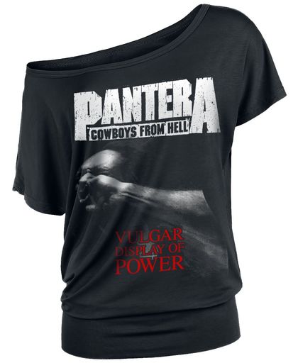 Pantera Vulgar display of power Girls shirt zwart