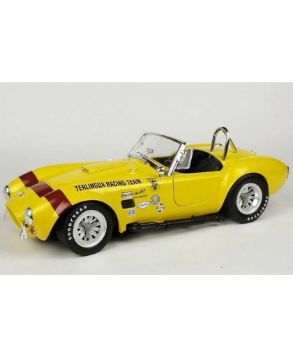 Shelby Terlingua Racing Team Cobra 1:18 Shelby Collectibles Geel / Rood 09077