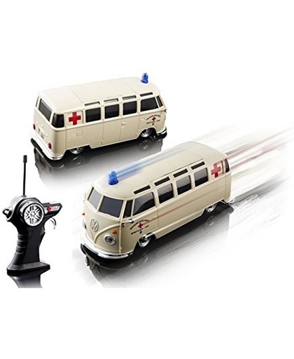 Maisto R/C VW Bus Ambulance met licht en geluid