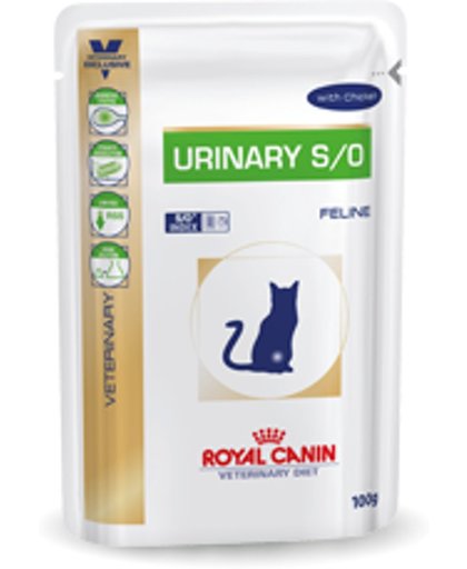 Royal Canin Urinary S/O - Kip - Kattenvoer - 12 x 100 g