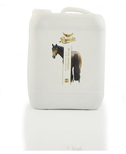 Derma Paarden shampoo voor de Gevoelige Huid, 5 liter, van Rapide