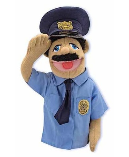 Handpop politieagent