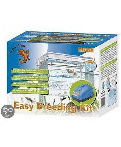 Superfish Easy Breeding Box & Toebehoren Kit - 13x13x17 cm - 1,2L