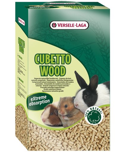 Versele-Laga Cubetto Wood Houtkorrels 12 l 7 kg