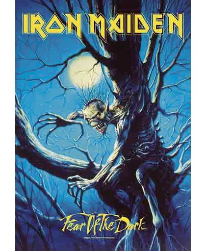 Iron Maiden Fear Of The Dark Vlag meerkleurig