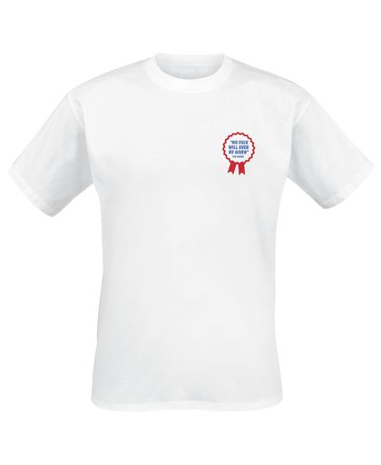 The Dudes President T-shirt wit