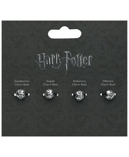 Harry Potter Spell Beads Bedeltjes zilverkleurig
