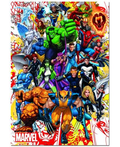 Educa De superhelden van Marvel legpuzzel 500 stukjes