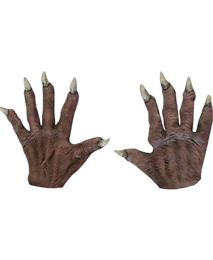 Vampier handschoenen voor volwassenen Halloween artikel - Verkleedattribuut - One size