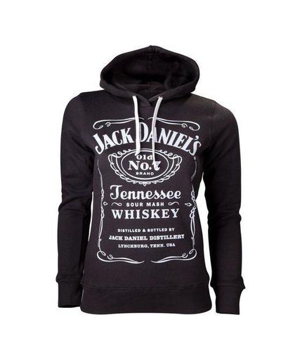 Jack Daniels - Female Hoodie Black Logo - M