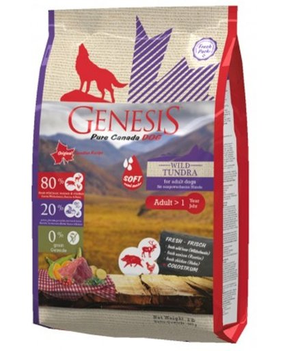 Genesis Pure Dog Adult Soft - Inhoud: 2,27 kg