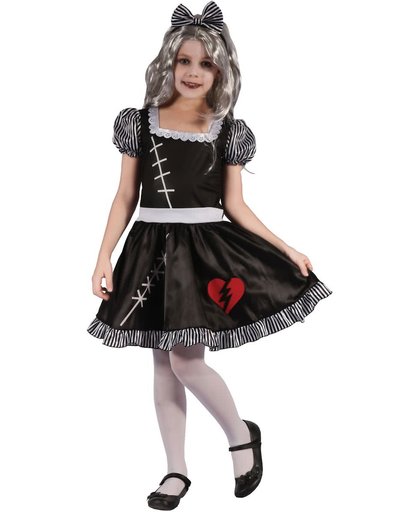 Gebroken hart Halloween kostuum voor meisjes - Verkleedkleding - Maat 98/104